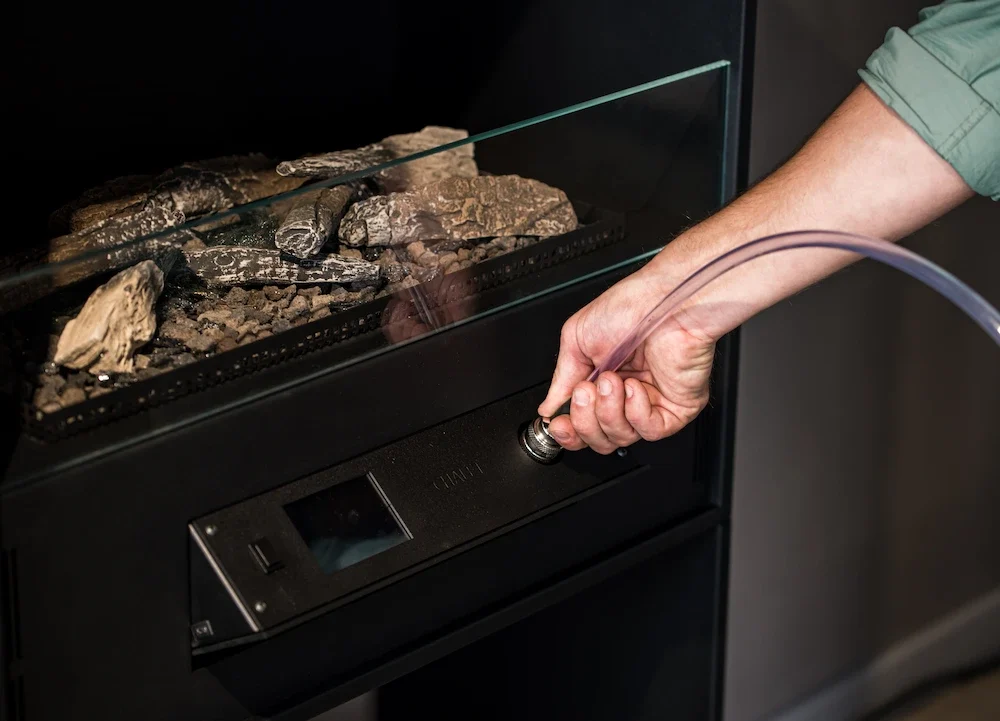 tankning neverdark etanolkamin