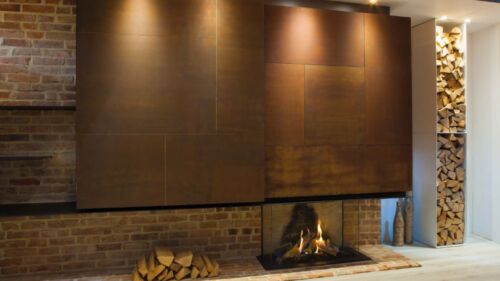 True Vision Open Fire Look 650DC gas