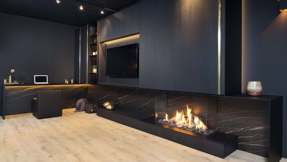 True Vision Open Fire Look 1050 DC GAS